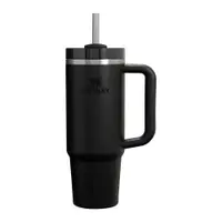 Termos negru cu pai din oțel inoxidabil 890 ml Quencher H2.O FlowState™ Tumbler Black 2.0 – Stanley