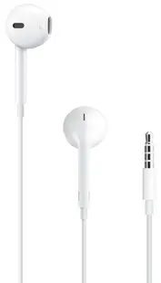 Căști cu microfon Apple - EarPods, 3.5 mm 2017, albe