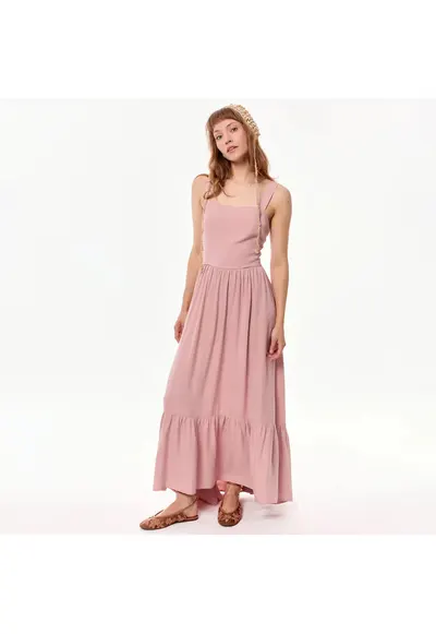 Rochie maxi lejera Meg - Roz