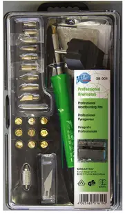 Set aparat de pirogravat Artidee - 21 piese