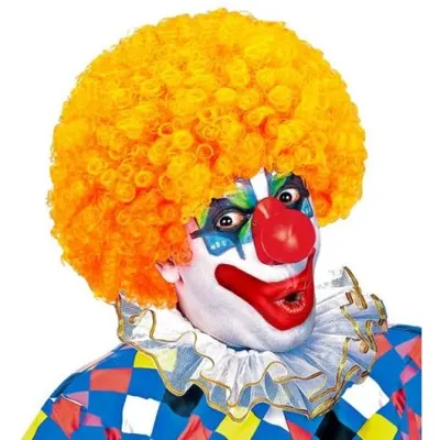 Peruca clown portocalie