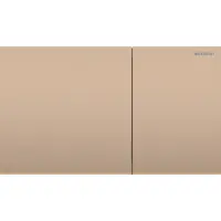 Clapeta de actionare cu 2 volume, rosu auriu periat, Geberit Sigma70