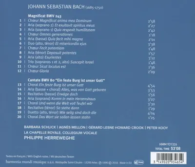 J.S. Bach: Magnificat, Bwv243
