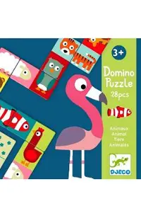 Domino Puzzle, Animaux. Animale