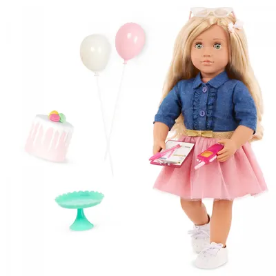 Păpuşă Our Generation – Emily, 46 cm, cu accesorii