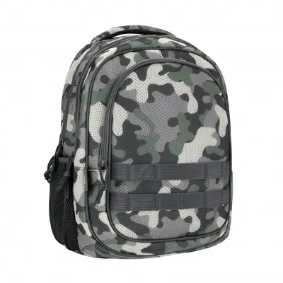 Rucsac cu un compartiment si buzunare frontale, Starpak, Moro, Camuflaj