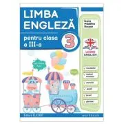 Caiet pentru clasa a 3-a la Limba engleza. Notiuni de vocabular, notiuni de gramatica