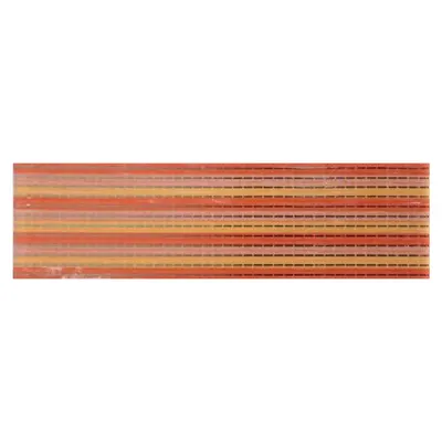 Brau decorativ faianta baie / bucatarie Textline Caramel 7 x 25