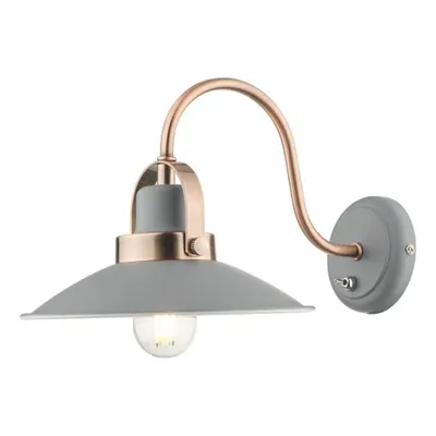 Aplica Liden Single Wall Light Graphite Copper