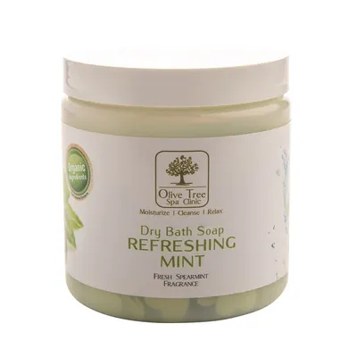 Pedicure Spa Dry Bath Soap Refreshing Spearmint - 35gr