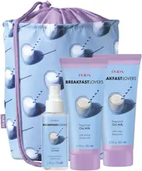 Pupa Breakfast Lovers Set Oat Milk, cu penar, 3 piese