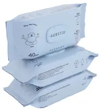 Șervețele umede Agnotis - Supreme Water, 3 x 40 bucăți