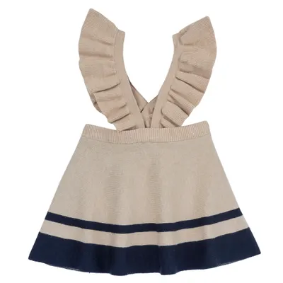 Sarafan copii Chicco, bej cu model, 95635-65MC