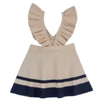 Sarafan copii Chicco, bej cu model, 95635-65MC