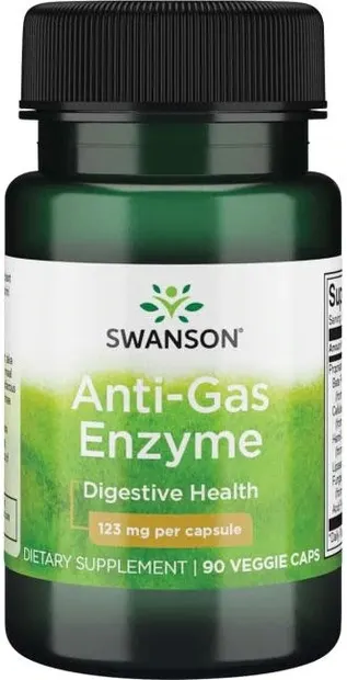 Anti-Gas Enzyme, 123 mg, 90 capsule, Swanson