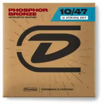 Corzi pentru chitară acustică Dunlop – Phosphor Bronze, DAP1047J, 10-47