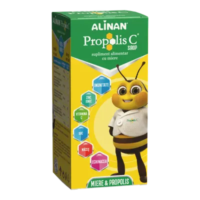 Sirop Alinan Propolis C, 100ml, Fiterman