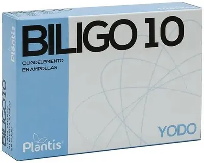 Plantis Biligo 10 Iod, 20 de fiole pentru băut, Artesania Agricola