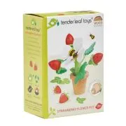 Joc Capsuni in ghiveci Strawberry Flower Pot, 13 piese