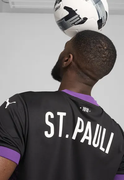 FC St. Pauli 24/25 Tricou al treilea Masculin PUMA Black White