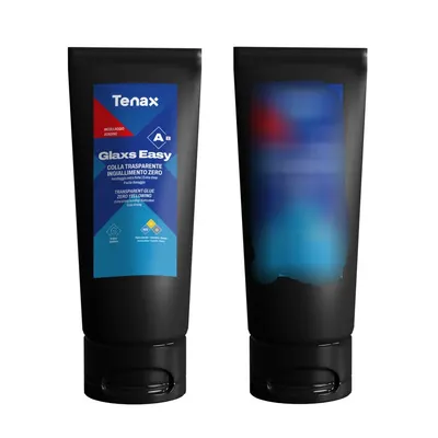 Adeziv transparent extra-puternic, pentru lipiri expuse si laminari - Tenax GLAXS Easy Part A, tub 300ml