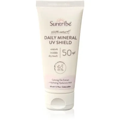 Suntribe Daily Mineral UV Shield Crema de soare cu minerale SPF 50 50 ml