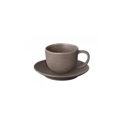 Cești maro închis 2 buc. din ceramică 190 ml Kumi – Blomus