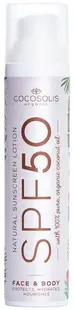 Cocosolis Sunscreen Lotiune naturala de protectie solara, SPF50, 100 g