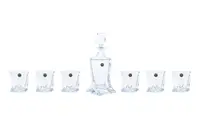 Set whisky QUADRO, sticla si 6 pahare