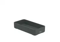 Etajera baie Roca Ona A817671C70, pe blat, 151 x 75 mm, plastic, mat, Verde inchis