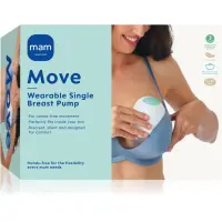 MAM Move pompă electrică, hands-free, pentru extragerea laptelui matern pentru sutien 1 buc