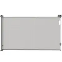 PawHut Bariera retractabila pentru caine de la 0 la 149 cm cu blocare automata - gri | Aosom Romania