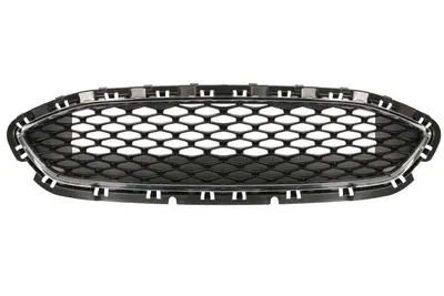 Grila radiator potrivit FORD FIESTA VII 1.0-1.5D dupa 2017 - (diesel; pieptene, cu cadru, crom/negru)