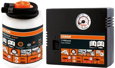 Set de reparație de urgență pentru anvelope OSRAM TYREseal KIT pentru anvelope sparte OTSK4