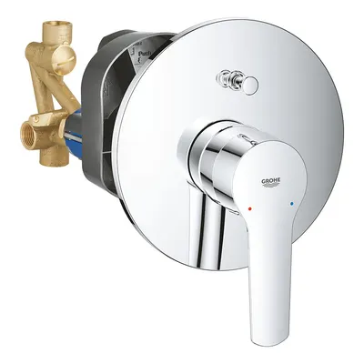 Baterie cada Grohe Start 23558002, 1/2, incastrat, 2 iesiri, diverter, monocomanda, Crom