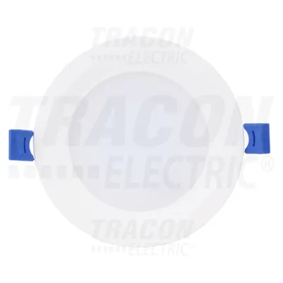 Corp de iluminat LED încorporabil, compact, cu LED SAMSUNGn230 VAC; 6W; 480lm; D=120 mm, 4000 K; IP20, EEI=G