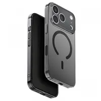 Husa MagSafe pentru Apple iPhone 17 Pro, UNIQ, AirSuit MagClick, Neagra