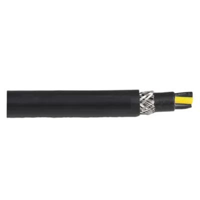 Cablu ecranat de control YSLYCY-JZ 600 5X0.75 mm 0.6/1 kV negru