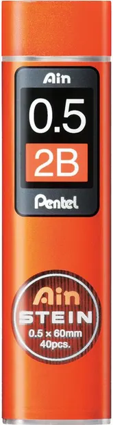 Graffiti Pentel - Ain Stein, 2B, 0.5 mm, 40 buc
