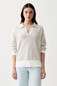Barbour pulover pentru femei din bumbac Aylesby