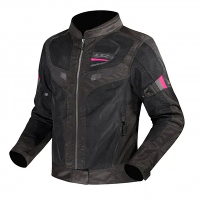 Jacheta LS2 Garda Air Lady, negru roz, marime S