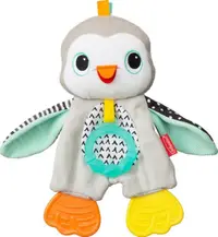 Jucărie moale senzorială pentru bebeluși Infantino – Pinguin
