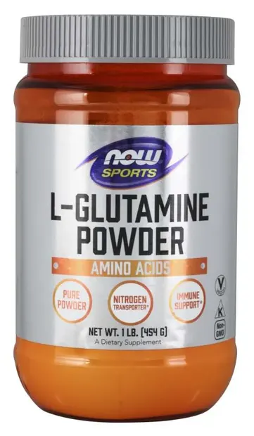 Sports L-Glutamine Powder, 454 g, Now