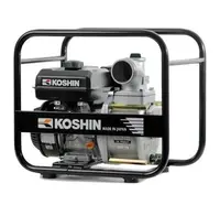 Motopompa ape semimurdare KOSHIN STV-80X-BAA motor Koshin K180 Ø 80 mm debit 54 mc/h