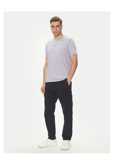 Tricou mov din bumbac - Violet
