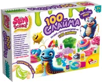Trusă creativă Lisciani Slumi Science - Fă-ți singur 100 de slimes