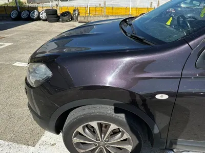 Aripa fata stanga culoare negru - gab Nissan Qashqai plus 2 facelift (2010-2014) [J10]