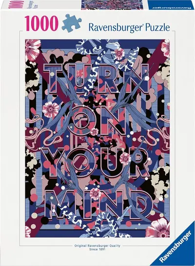 Puzzle Ravensburger din 1000 de piese - Aprinde-ți mintea