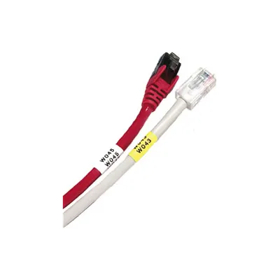 ETICHTA FLEXIBILA DE NAILON - Dymo ID1 nylon flexibil 12mm x 3,5 m, galben