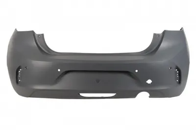 Bara (spate, cu strat de baza, numar orificii senzor parcare: 4, grunduit, certificate CZ) potrivit OPEL CORSA F 05.19